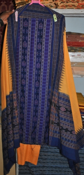 Beautiful Ikat work salwar suit from Odisha online | Handloom Sarees