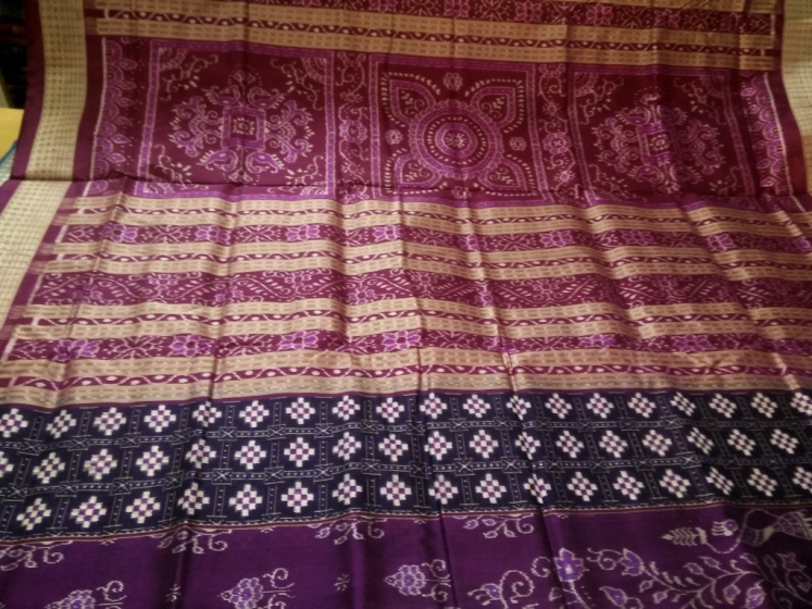 Pasapalli and Ikat work Exclusively Woven Silk Saree with Blouse Piece ...