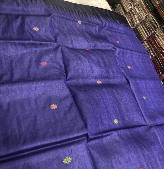 Exquisite Tasar Dolabedi Saree with Blouse Piece