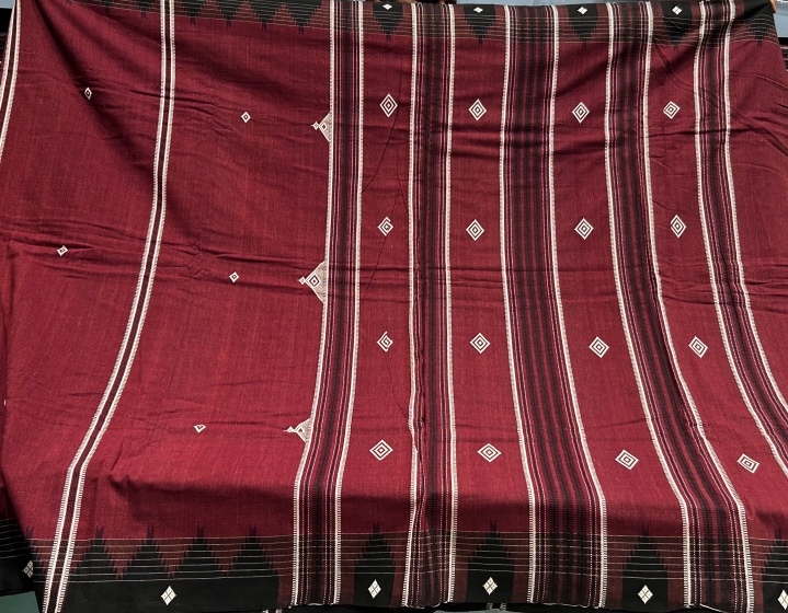 Timeless Elegance Authentic Natural dyed Kotpad Saree with Striking Phoda Kumbha Border